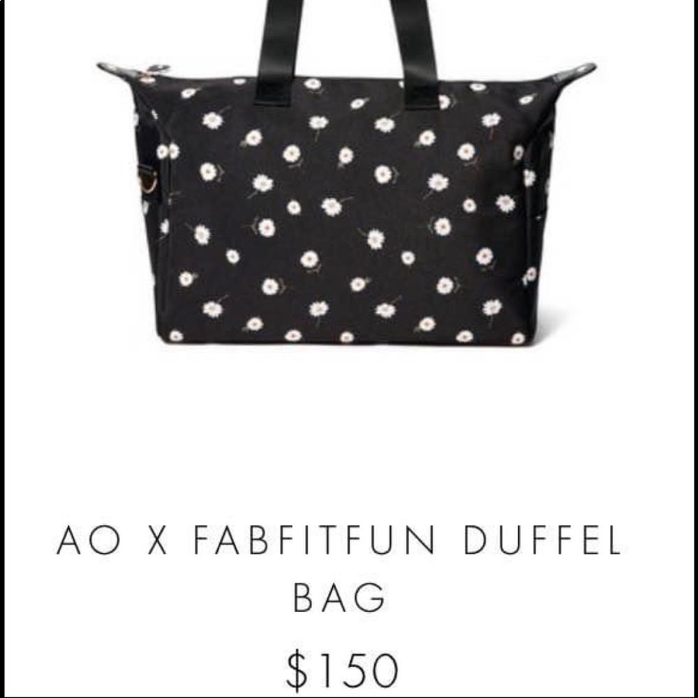 Alice + Olivia Daisy Duffle Bag.